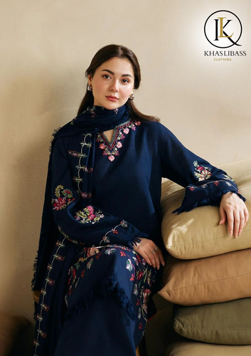 Summer Unstitched 3PCs Lawn Embroidered Shirt With Chiffon Dupatta KL-284